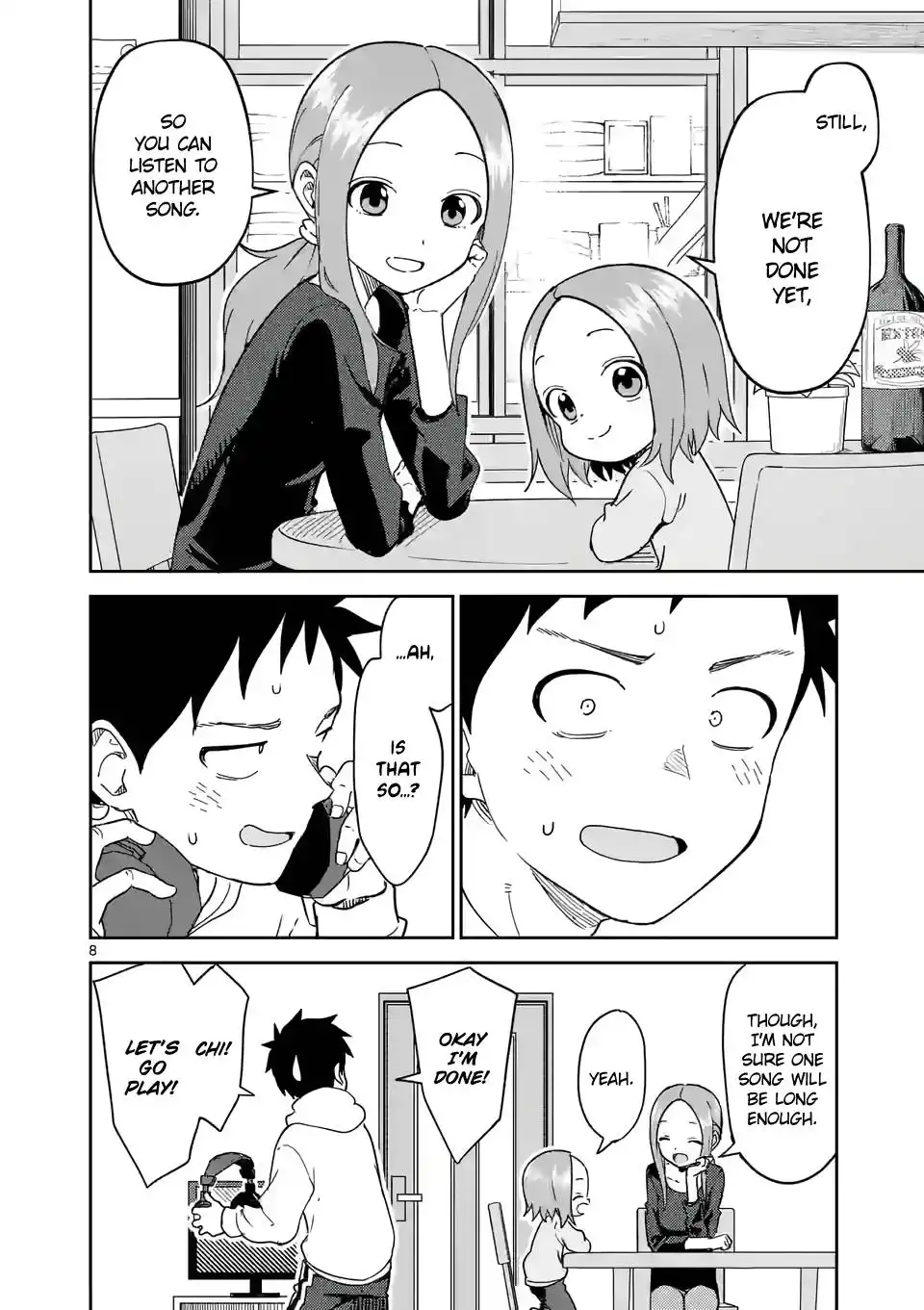 Karakai Jouzu no (Moto) Takagi-san Chapter 253 8